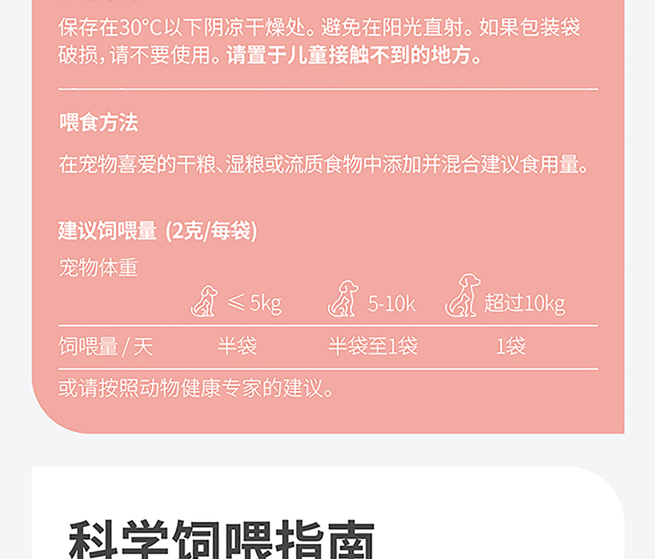猫犬用护心粉详情图